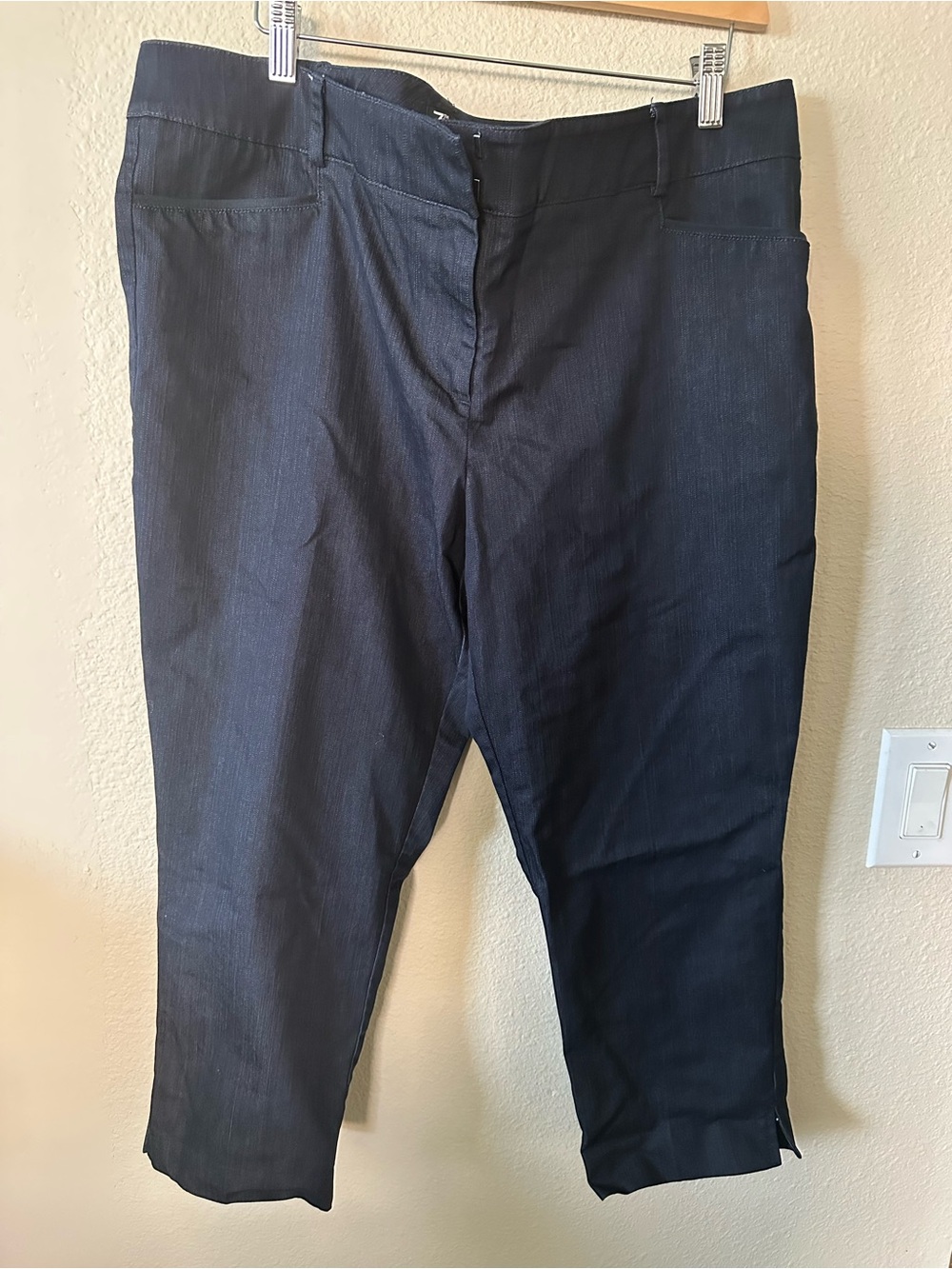 New York & Company Women's Dark Navy Dress Pants size 16/ NWOT 1465